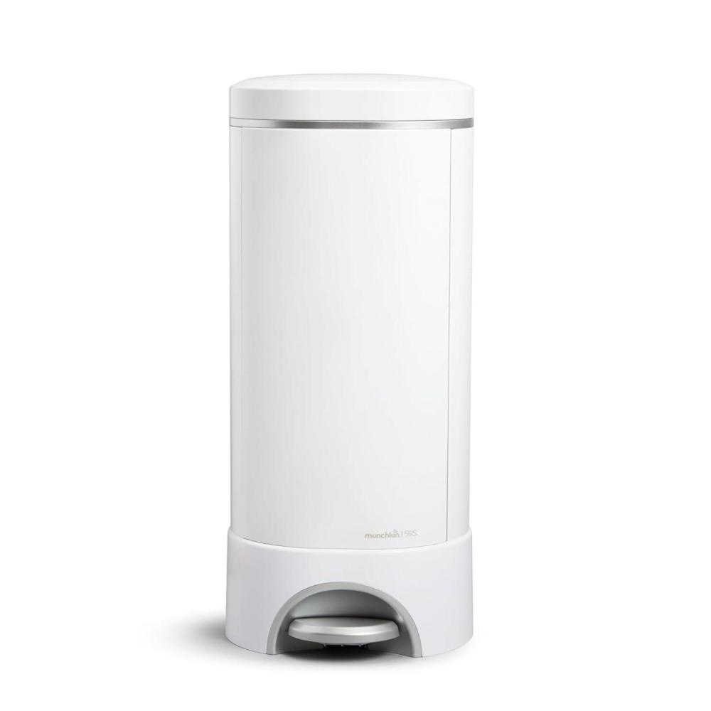 imageMunchkin UV Diaper Pail 1 in Odor Control Includes 1 UV Snap Seal ampamp Toss Bag and 1 UV Refill RingUV Diaper Pail