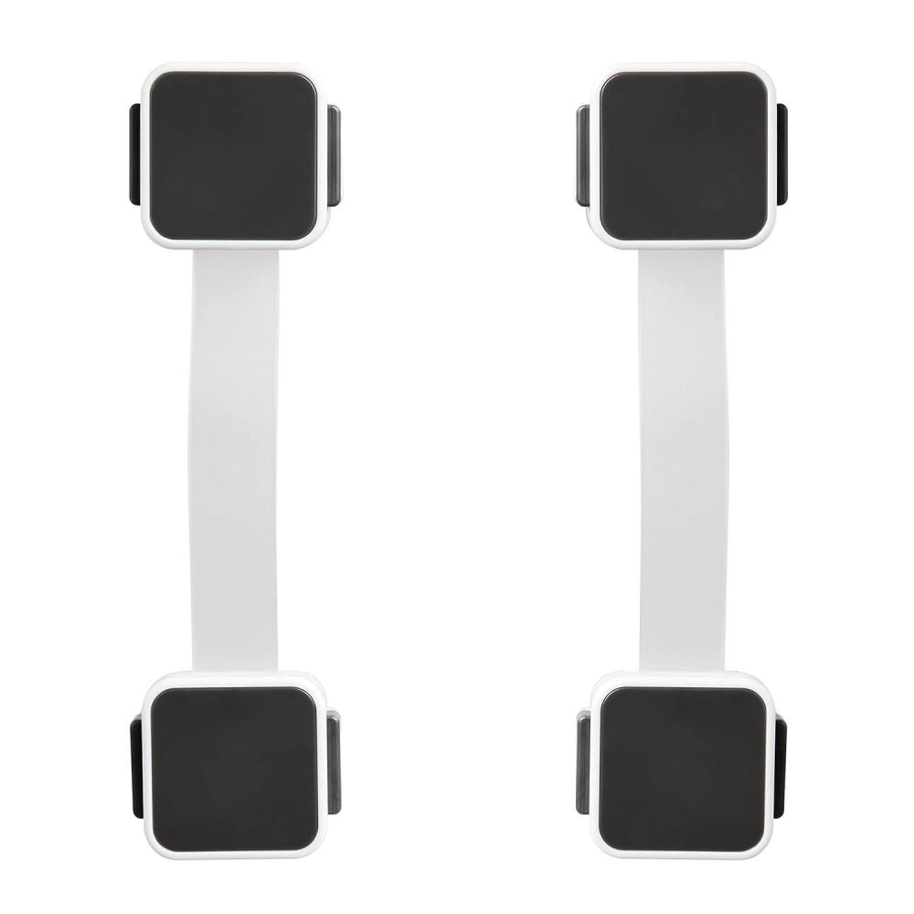 imageMunchkin Xtraguard Child Safety Cabinet Locks Double Locking Latches for Babyproofing Appliances Toilets and More 2 Count