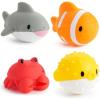 imageMunchkin Baby Bath Toy Squirts for Babies and Toddlers 9 Months and Up Ocean Sea Animals Squirters 8 PackOcean