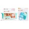 imageMunchkin Baby Feeders for Fresh Food and Fruit and Silicone Baby Food Freezer Tray BlueMintFreezer Tray  Mesh Feeders