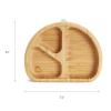 imageMunchkin Bambou Divided Suction Plate  EcoFriendly Bamboo Dinnerware for Babies and Toddlers