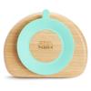 imageMunchkin Bambou Divided Suction Plate  EcoFriendly Bamboo Dinnerware for Babies and Toddlers