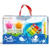 imageMunchkin Bath Beats Bath Toy Musical Set Includes Xylophone Bath Drum ampamp Shakers Fun for Babies Toddlers and Kids5 Piece Set