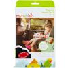 imageMunchkin Brica Magnetic Stretch to Fit Sun Shade Black 2 Pack1 Count Pack of 1