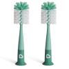 imageMunchkin Bristle Bottle Brush Modern Design 2 Pack GreySage