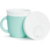 imageMunchkin Cest Silicone Training Sippy Cup with Lid for Babies and Toddlers 6 oz CoralMint