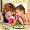 imageMunchkin Click Lock Bite Proof Sippy Cup 9 Ounce2 Count Pack of 1 Plastic BlueGreenPink