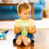 imageMunchkin Click Lock Flip Straw Toddler Sippy Cup 9 Ounce 2 Pack BlueGreen2 Count Pack of 1