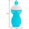 imageMunchkin Click Lock Flip Straw Toddler Sippy Cup 9 Ounce 2 Pack BlueGreen2 Count Pack of 12