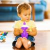 imageMunchkin Click Lock Flip Straw Toddler Sippy Cup 9 Ounce 2 Pack PinkPurple9 Ounces