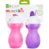 imageMunchkin Click Lock Flip Straw Toddler Sippy Cup 9 Ounce 2 Pack PinkPurple9 Ounces