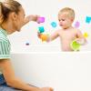 imageMunchkin ConnectACup Bath Toy Stacking and Straining Cups for Baby and Toddler7 Piece Assortment