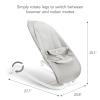 imageMunchkin Electric Baby Bouncer ampamp Rocker with Digital Touch Display Soothing Sounds ampamp 3 Recline Positions  Automatic Bouncing ampamp Rocking GreyElectric BouncerRocker