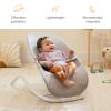 imageMunchkin Electric Baby Bouncer ampamp Rocker with Digital Touch Display Soothing Sounds ampamp 3 Recline Positions  Automatic Bouncing ampamp Rocking GreyManual BouncerRocker