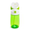 imageMunchkin Flip ampamp Go Toddler Sippy Cup with Straw 12 Ounce Ultra Durable Tritan Material PurpleGreen