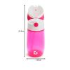 imageMunchkin Flip ampamp Go Toddler Sippy Cup with Straw 12 Ounce Ultra Durable Tritan Material PurplePink