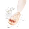 imageMunchkin Flow Nipple Shield  with SeeThru Channel to Watch Milk Flow  Nurse Confidently and Meet Your Breastfeeding Goals Silicone  20mm20mm