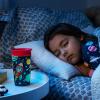 imageMunchkin Glow in The Dark Toddler Sippy Cup with Miracle 360 Spoutless Spill Proof Drinking Edge 9 Ounce Camping YellowAstronaut