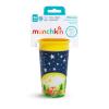 imageMunchkin Glow in The Dark Toddler Sippy Cup with Miracle 360 Spoutless Spill Proof Drinking Edge 9 Ounce Camping YellowMulticolor