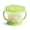 imageMunchkin Happy Snacker Toddler Cups and Snack Containers  7oz Any Angle Weighted Straw Trainer Cup and 9oz Snack Catchers PurplePinkBlueGreen