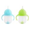 imageMunchkin Happy Snacker Toddler Cups and Snack Containers  7oz Any Angle Weighted Straw Trainer Cup and 9oz Snack Catchers PurplePinkBlueGreen