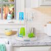 imageMunchkin High Capacity Drying Rack and Shine Stainless Steel Bottle Brush