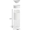 imageMunchkin Miracle 360 Spill Proof Sippy Cup 24 Ounce White  Great for Toddlers Big Kids or AdultsWhite