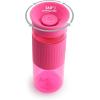 imageMunchkin Miracle 360 Spill Proof Sippy Cups 24 and 10 Ounce 2 Pack Blue  Toddler and Adult SetPink