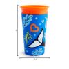 imageMunchkin Miracle 360 WildLove Sippy Cup 9 Oz Orca 1 Pack9 Ounces