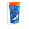 imageMunchkin Miracle 360 WildLove Sippy Cup 9 Oz Orca 1 Pack9 Ounces