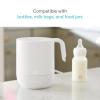 imageMunchkin Precision Baby Bottle Warmer for Breastmilk Formula Food Jars and Sterilizing Small Parts  Compatible with All Bottle Brands Glass Silicone ampamp Plastic Digital Display White PluginBottle Warmer