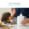 imageMunchkin Precision Baby Bottle Warmer for Breastmilk Formula Food Jars and Sterilizing Small Parts  Compatible with All Bottle Brands Glass Silicone ampamp Plastic Digital Display White PluginBottle Warmer
