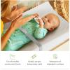 imageMunchkin Secure Grip Baby Diaper Changing Pad for Dresser Waterproof and Wipeable Contoured Standard Size 1475quot x 31quot WhiteChanging Pad