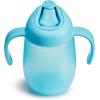 imageMunchkin Simple Clean Trainer Sippy Cup with Handles 6 Months 7 Ounce BlueGreenBlueGreen