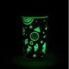 imageMunchkin Sippy Cup for Toddlers Miracle 360 Glow in the Dark Cup with Straw Cup and Open Sipper Lid Grow with Me Kit 9 Ounce Astronaut