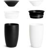 imageMunchkin Sippy Cups for Toddlers 13 Spill Proof Miracle 360 Cup 10 Ounce 2 Pack BlackWhiteSippy Cup