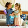 imageMunchkin Sippy Cups for Toddlers 13 Spill Proof Miracle 360 Cup 10 Ounce 2 Pack PinkPurpleBlue