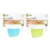 imageMunchkin Snack Catcher Toddler Snack Cups No Spil 2 Pack Containers BlueGreenBlueGreen