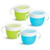 imageMunchkin Snack Catcher Toddler Snack Cups No Spil 2 Pack Containers BlueGreenBlueGreen