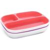 imageMunchkin Splash 4 Piece Toddler Divided Plate and Bowl Dining Set PinkPurple4 Piece Set