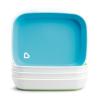 imageMunchkin Splash 4 Piece Toddler Plates BlueGreen4 Pack