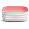 imageMunchkin Splash 4 Piece Toddler Plates BlueGreen4 Pack