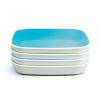 imageMunchkin Splash 4 Piece Toddler Plates BlueGreen4 Pack