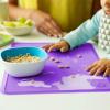 imageMunchkin Spotless Silicone Placemats for Kids 2 Pack BlueGreenLarge