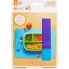 imageMunchkin Spotless Silicone Placemats for Kids 2 Pack BlueGreenLarge