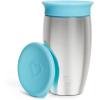 imageMunchkin Stainless Steel Sippy Cups for Toddlers 13 Spill Proof Miracle 360 Cup Insulated 10 Ounce BlueBlue
