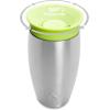 imageMunchkin Stainless Steel Sippy Cups for Toddlers 13 Spill Proof Miracle 360 Cup Insulated 10 Ounce BlueGreen
