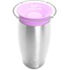 imageMunchkin Stainless Steel Sippy Cups for Toddlers 13 Spill Proof Miracle 360 Cup Insulated 10 Ounce BluePurple