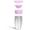 imageMunchkin Stainless Steel Sippy Cups for Toddlers 13 Spill Proof Miracle 360 Cup Insulated 10 Ounce BluePurple