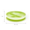 imageMunchkin Stay Put Suction Plates for Baby and Toddler 3 Divided Sections  PinkPurpleBlueGreen